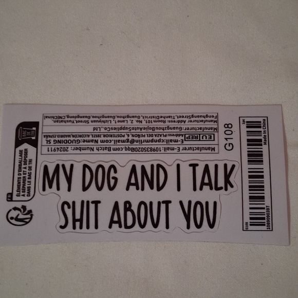 🆕️ Vinyl Slogan Decals/Stickers - Picture 3 of 3